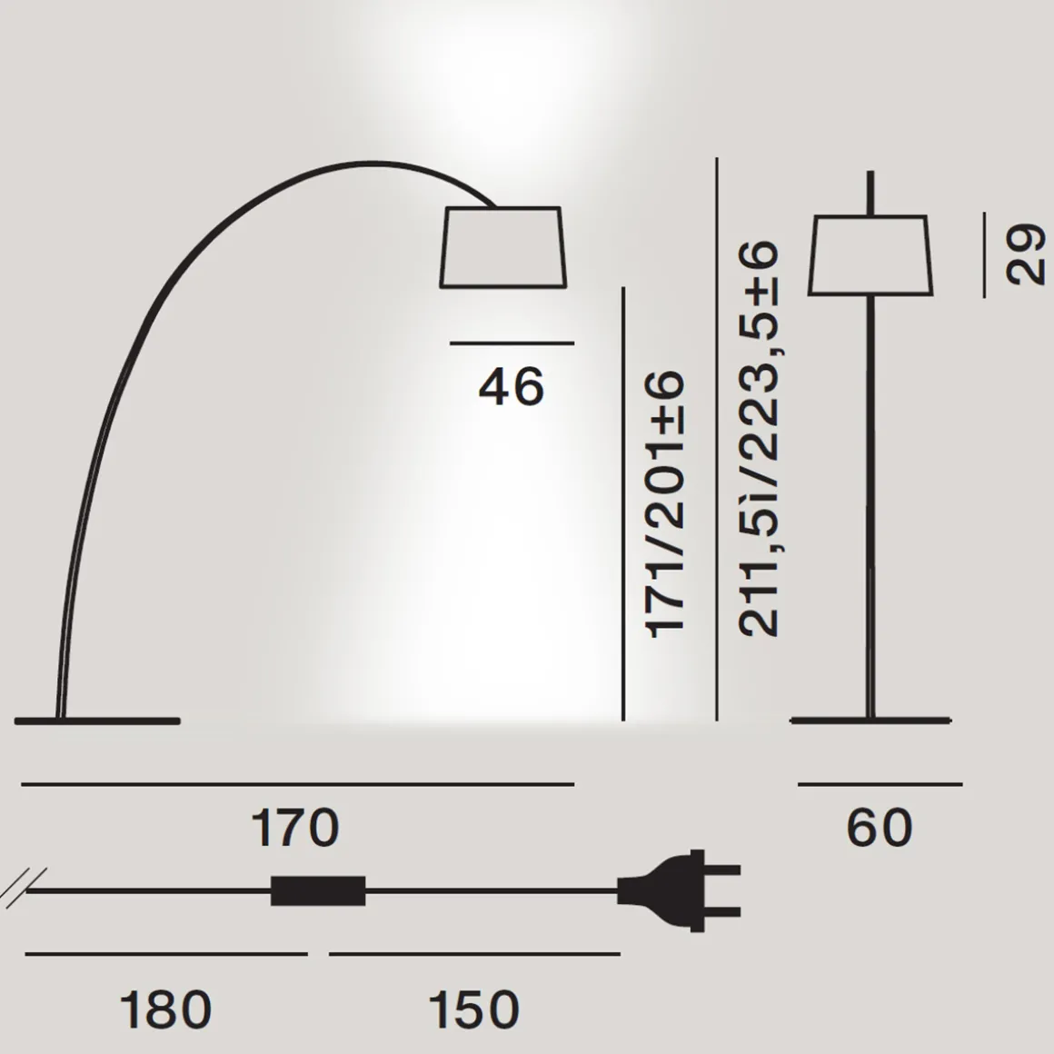 Foscarini Twiggy LED Terra