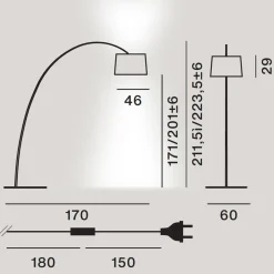 Foscarini Twiggy MyLight Tunable White LED Terra