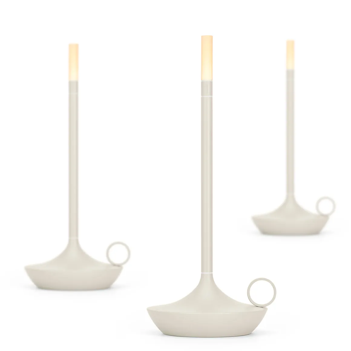 Graypants Wick LED Akkuleuchte, 3er Set