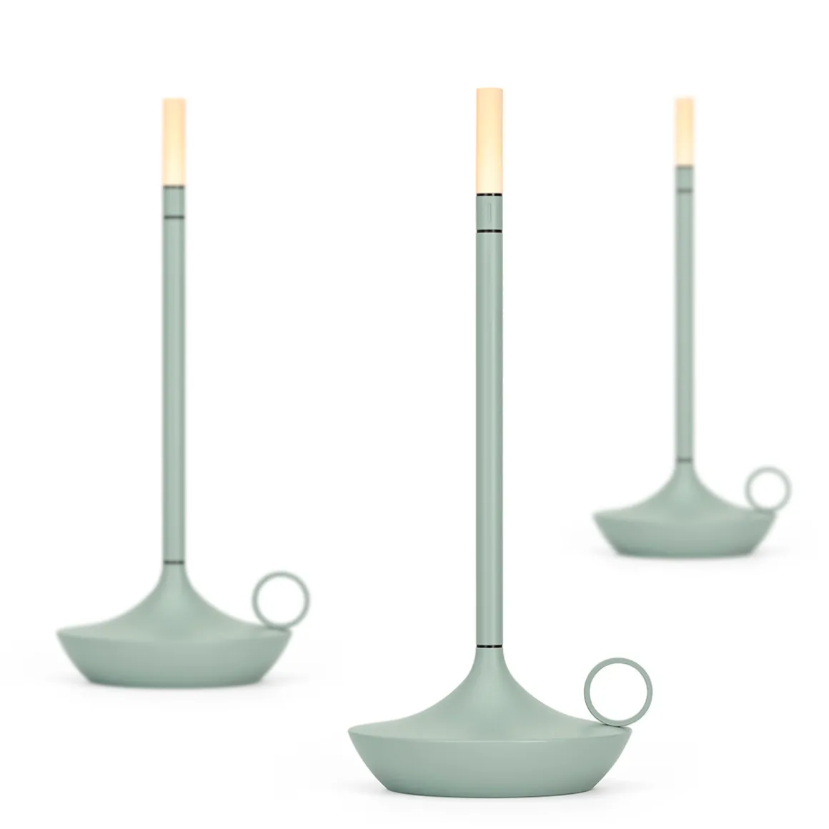 Graypants Wick LED Akkuleuchte, 3er Set