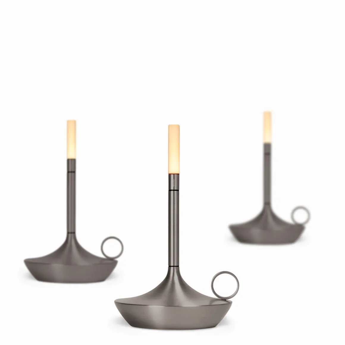 Graypants Wick S LED Akkuleuchte, 3er Set