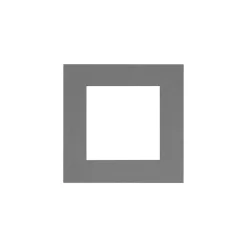 Grossmann Rahmen in Titan für die Karree Wand- / Deckenleuchte, Abverkaufsware