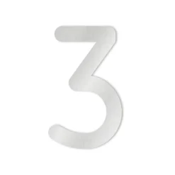 Heibi Max Hausnummer Edelstahl