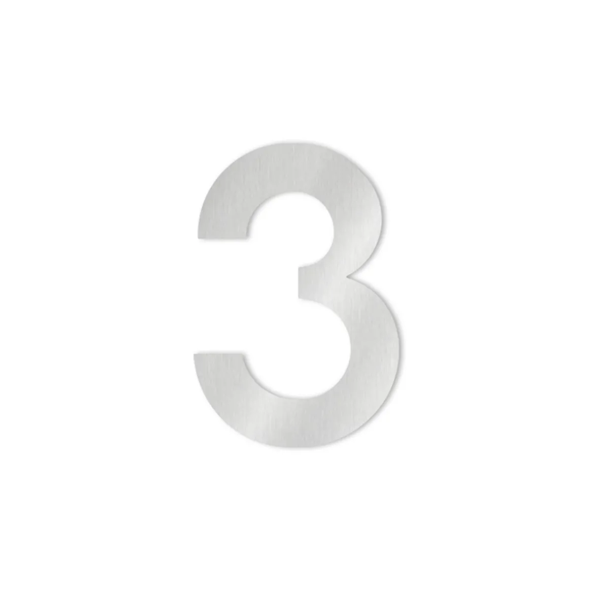 Heibi Midi Hausnummer, Edelstahl, Auslaufmodell