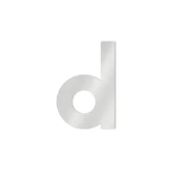 Heibi Midi Hausnummer, Edelstahl, Auslaufmodell