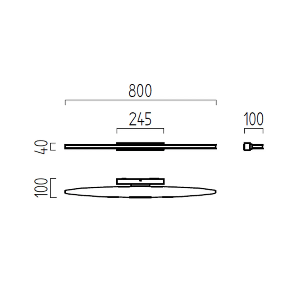 Helestra Argo LED Wandleuchte