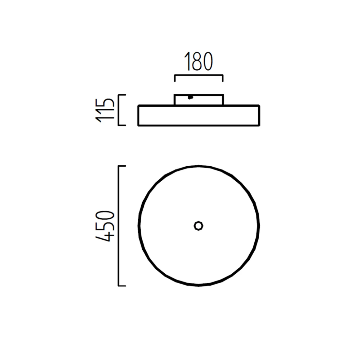 Helestra Boki LED Deckenleuchte