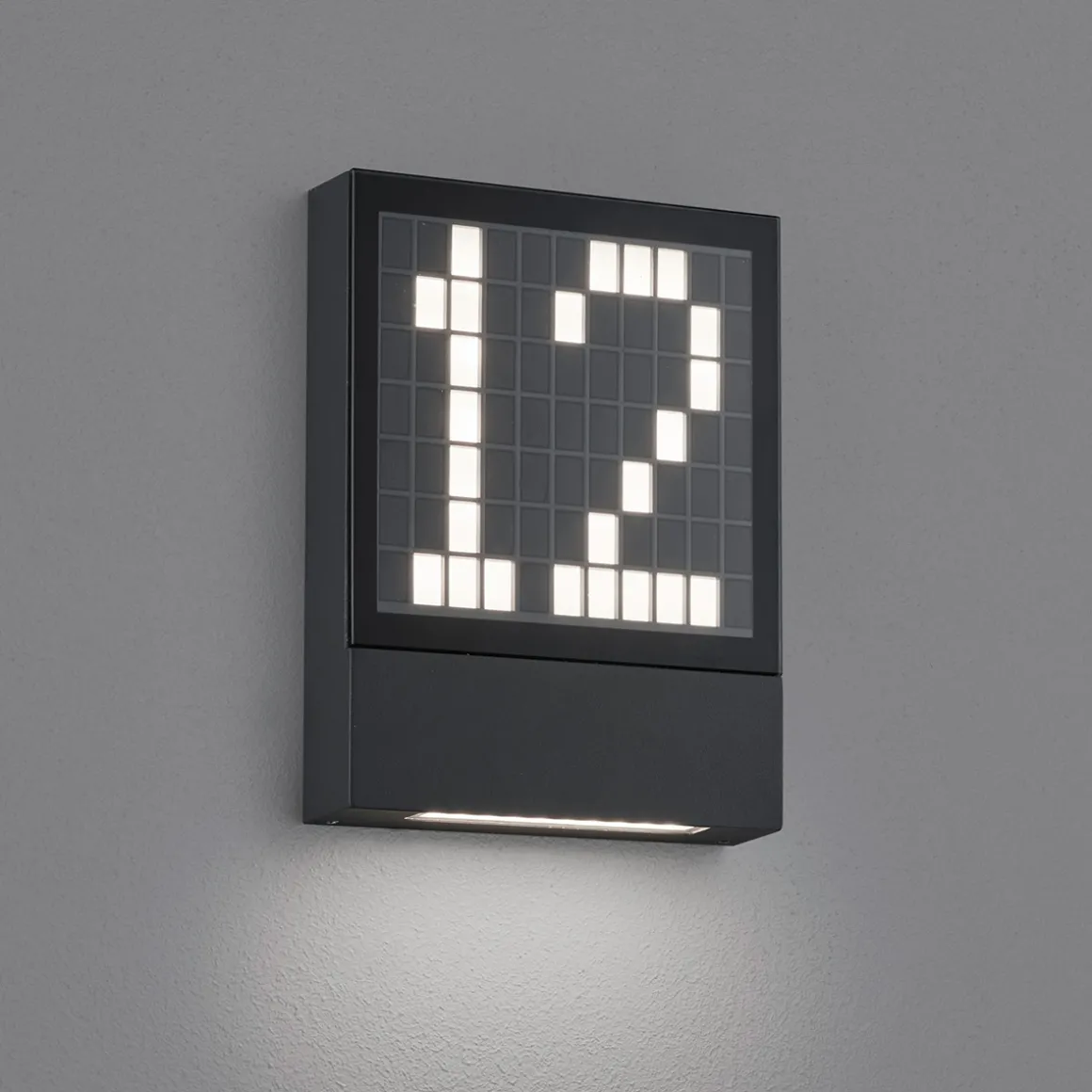 Helestra Dial LED Hausnummern- / Außenwandleuchte