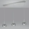 Helestra Flute LED Pendelleuchte, 3-flg., Rückläufer