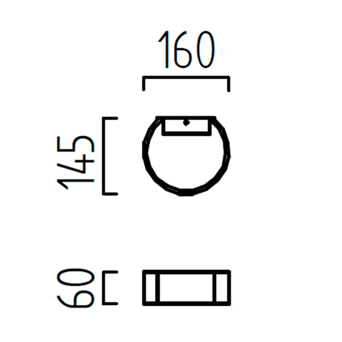 Helestra Fosca LED Wandleuchte