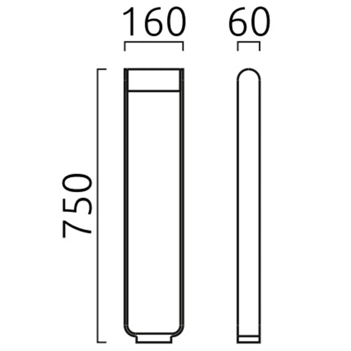 Helestra Luz 44 LED Pollerleuchte