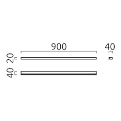 Helestra Onta LED Spiegelleuchte