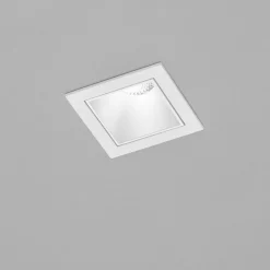 Helestra Pic LED Deckeneinbaustrahler, eckig, weiß