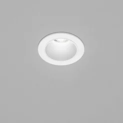 Helestra Pic LED Deckeneinbaustrahler, rund, weiß