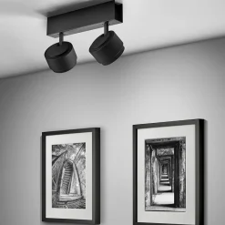 Helestra Pont LED Deckenaufbauleuchte, 2-flg.