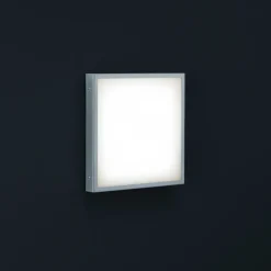 Helestra Scala LED Außenwandleuchte, quadratisch