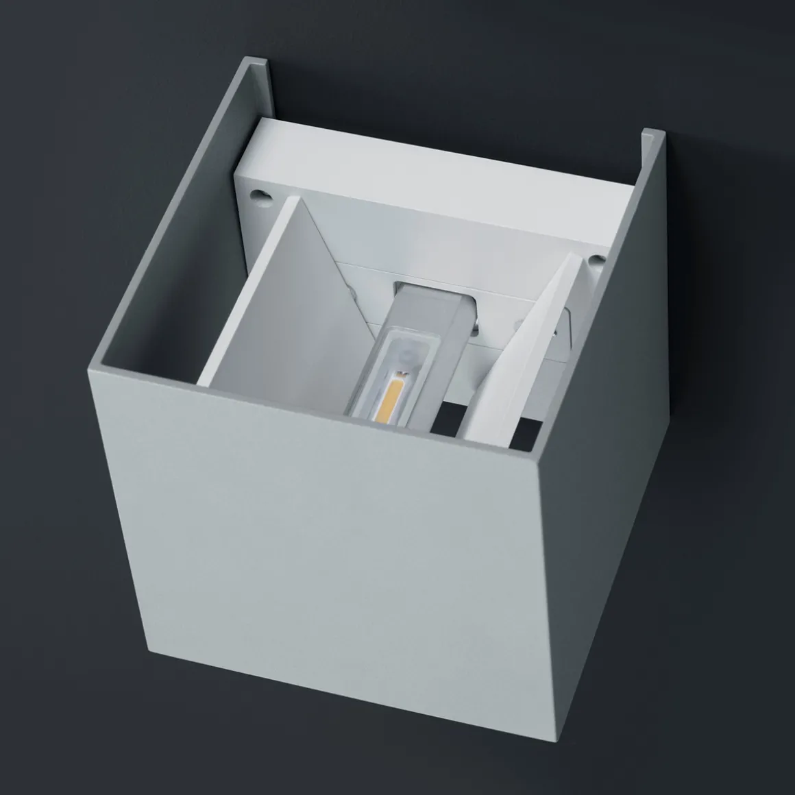 Helestra Siri 44 - L LED Außenwandleuchte