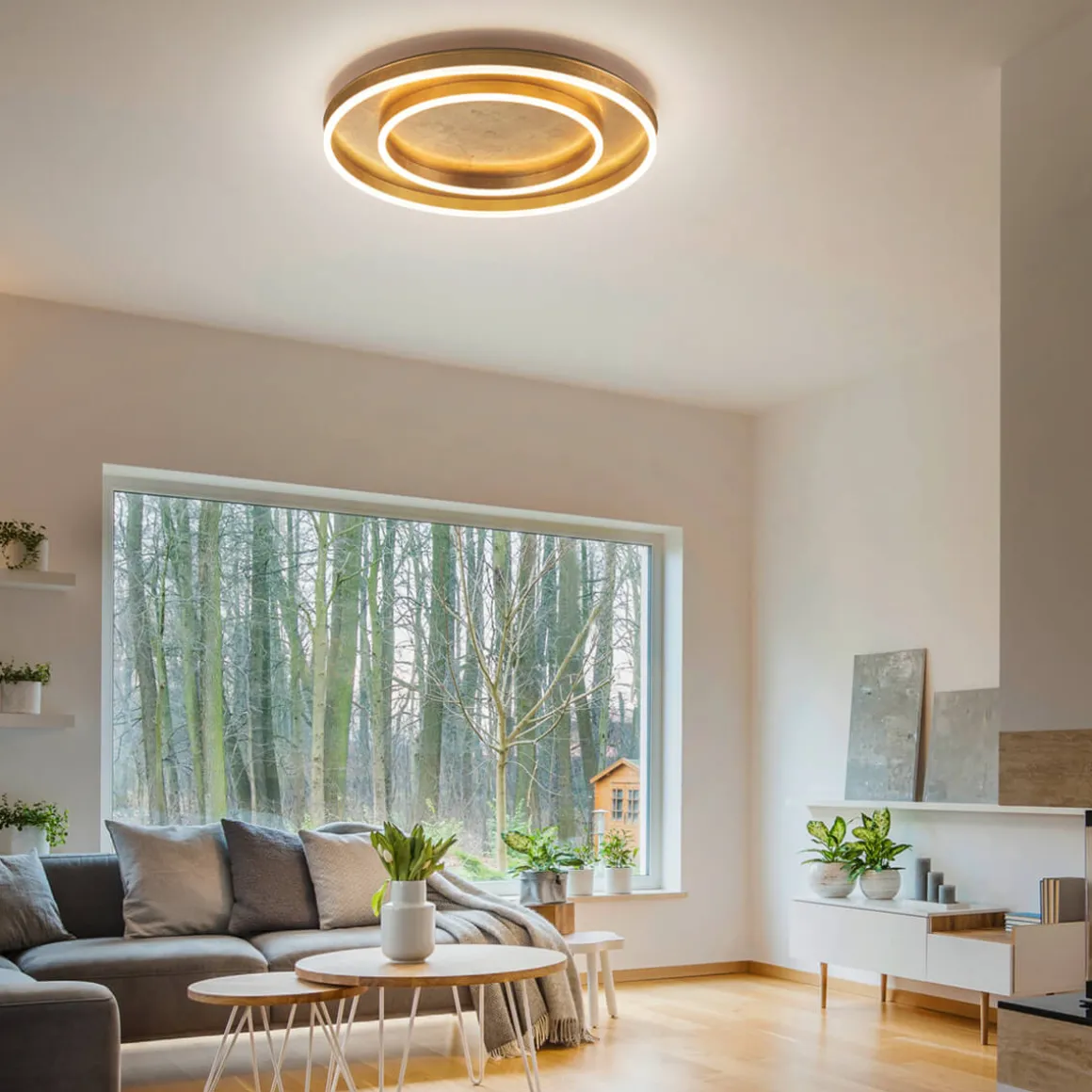Helestra Sona LED Deckenleuchte, Ø: 59,5 cm
