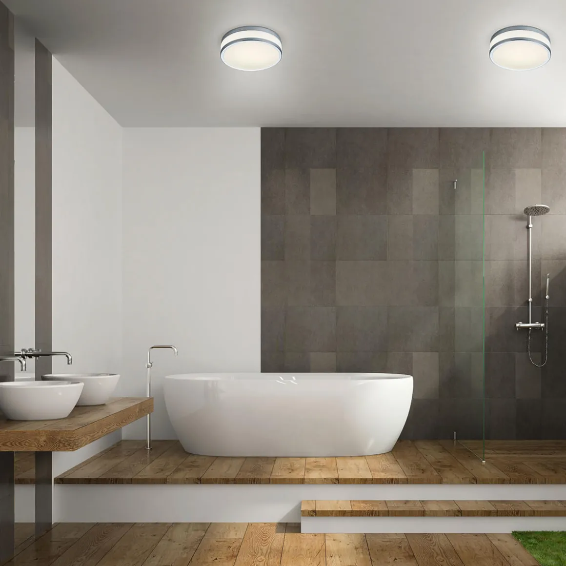 Helestra Zelo LED Deckenleuchte, rund
