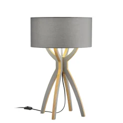 HELL Body Tischleuchte, Fuß: Multiplex grau, Auslaufmodell