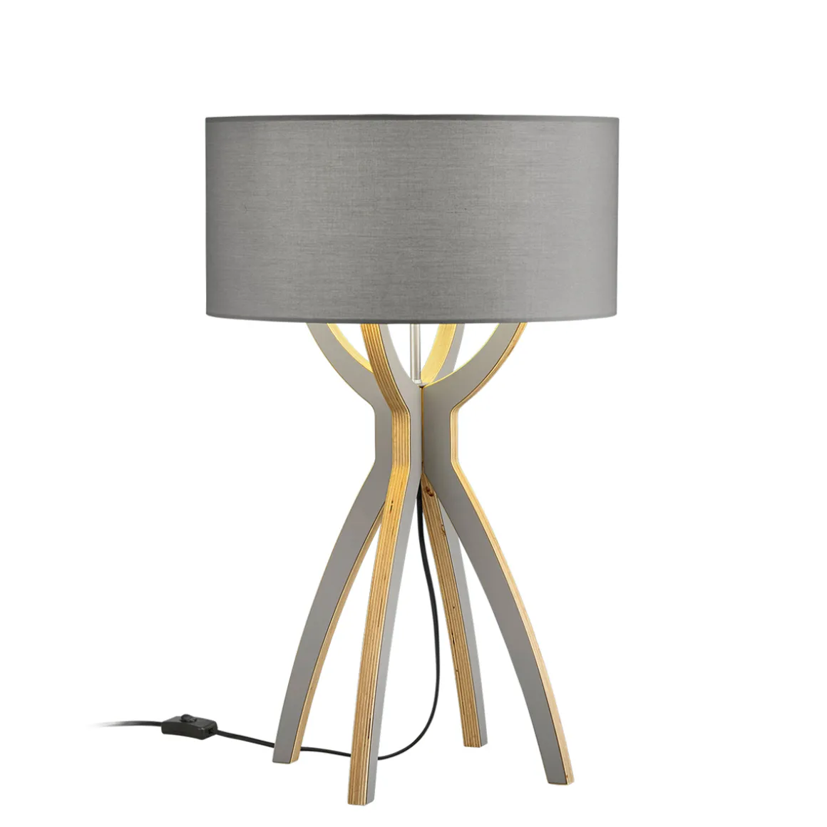 HELL Body Tischleuchte, Fuß: Multiplex grau, Auslaufmodell