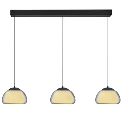 HELL Luxxo LED Pendelleuchte, 3-flg.