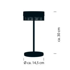 HELL Mesh 50430 LED Akkuleuchte