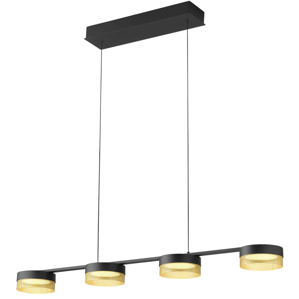 HELL Mesh LED Pendelleuchte, 4-flg.