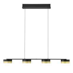 HELL Mesh LED Pendelleuchte, 4-flg.