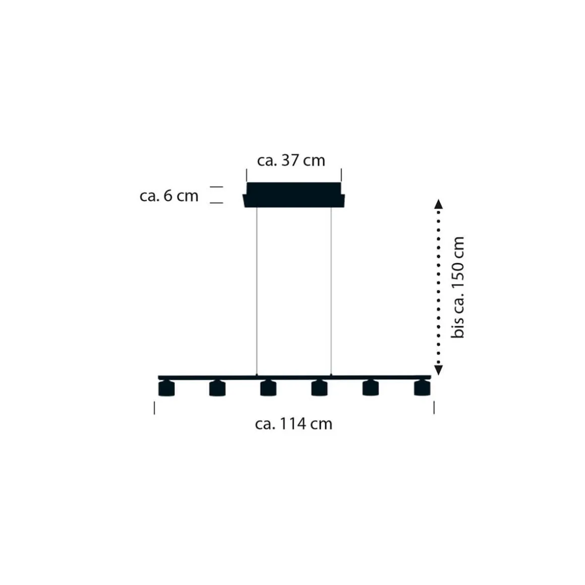 HELL Mila 20543 Pendelleuchte