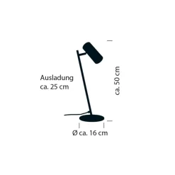 HELL Polo Tischleuchte