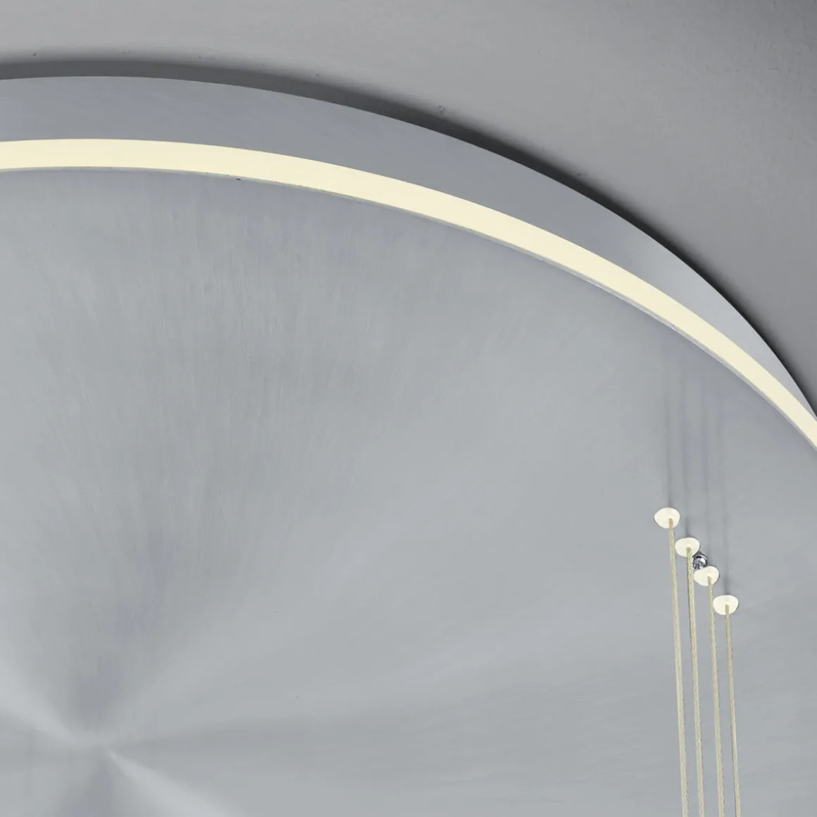 HELL Sam LED Pendelleuchte, 3-flg., mit Rondell