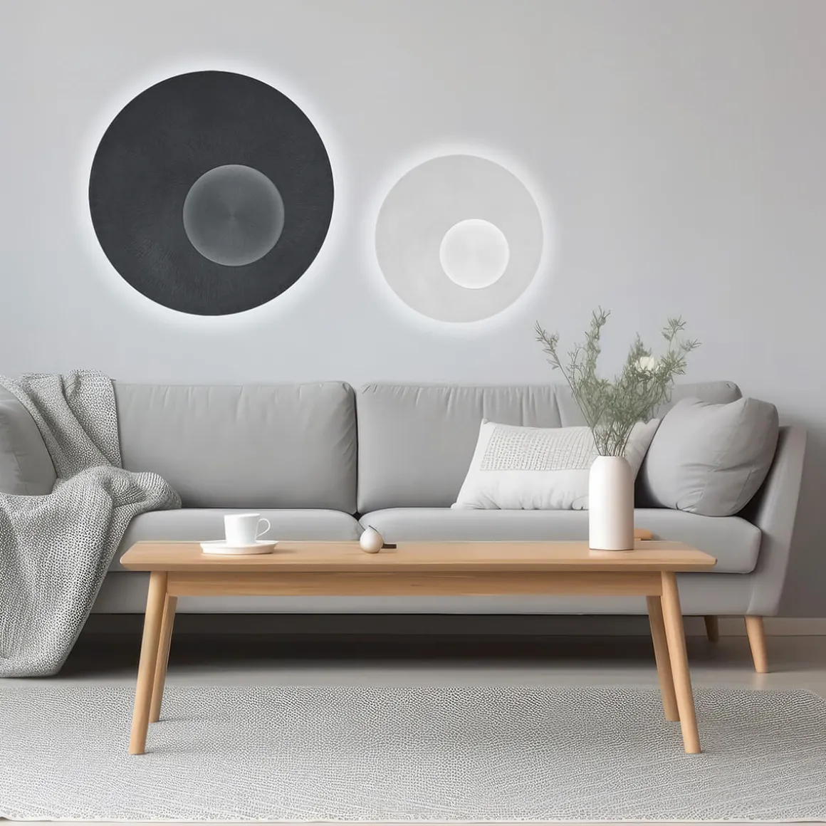 HELL Stella LED Wand- / Deckenleuchte