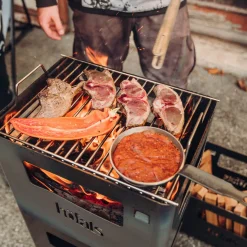 Höfats Beer Box Feuerkorb, Grill & Hocker