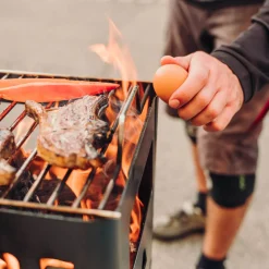 Höfats Beer Box Feuerkorb, Grill & Hocker