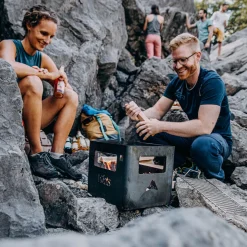 Höfats Beer Box Feuerkorb, Grill & Hocker