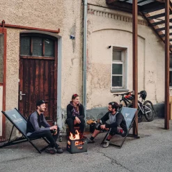 Höfats Beer Box Feuerkorb, Grill & Hocker