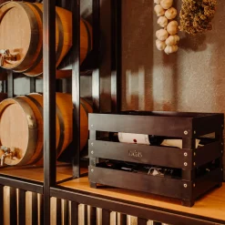 Höfats Crate Feuerkorb, Grill & Hocker