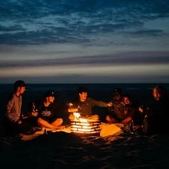 Höfats Cube Feuerkorb, Grill & Hocker