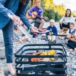 Höfats Cube Feuerkorb, Grill & Hocker