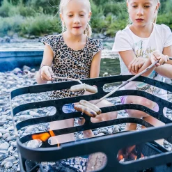 Höfats Cube Feuerkorb, Grill & Hocker