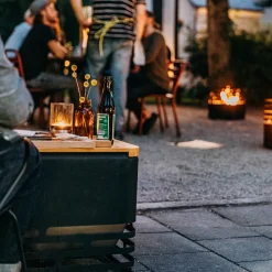 Höfats Cube Feuerkorb, Grill & Hocker