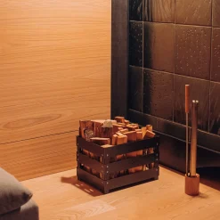 Höfats Holzfuß für Feuerwerkzeuge