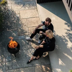 Höfats Moon 45 Feuerschale mit niedrigem Fuß