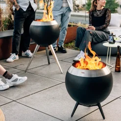 Höfats Moon 45 Feuerschale mit niedrigem Fuß