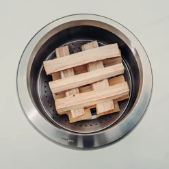 Höfats Moon 45 Feuerschale mit hohem Fuß