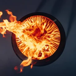 Höfats Moon 45 Feuerschale mit hohem Fuß