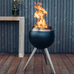 Höfats Moon 45 Feuerschale mit hohem Fuß