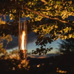 Höfats Spin 120 Hängefeuer & Windlicht, inkl. Bioethanol Brenngel