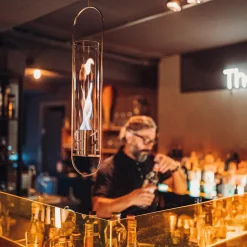 Höfats Spin 120 Hängefeuer & Windlicht, inkl. Bioethanol Brenngel